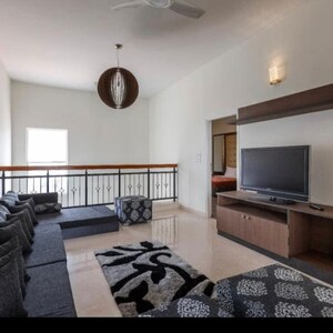 Living Room in 3 BHK Villa at Prestige Augusta Golf Village, Anagalapura – for Rent