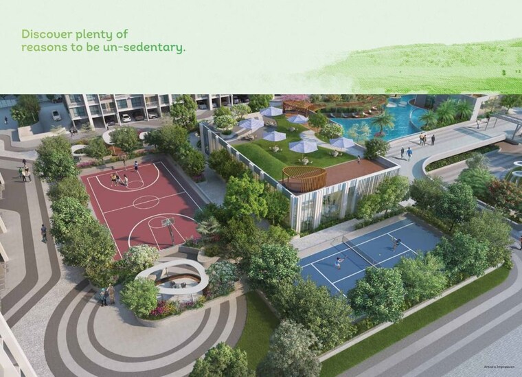 Master Plan, dosti-greenscape 4 Bedroom 1395 Sq.Ft. Apartment In Hadapsar Pune 10028540