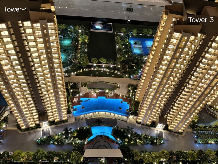 Exterior View, ashiana-aaroham 3 Bedroom 1569 Sq.Ft. Apartment In Sector 80 Gurgaon 10028548