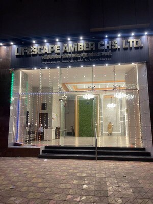 Building Lobby in 2 BHK Apartment at Rohan Ambar, Lower Parel – for Rent