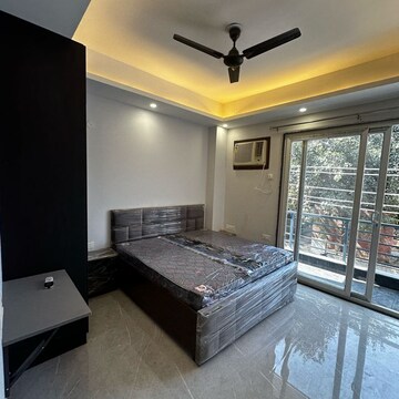 Living Room in 1 BHK Builder Floor at Sector 45 – for Rent