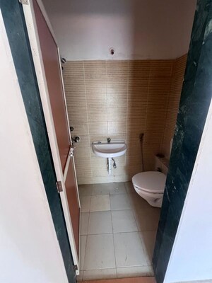 Bathroom in 1 BHK Apartment at DB Orchid Ozone, Dahisar East – for Rent