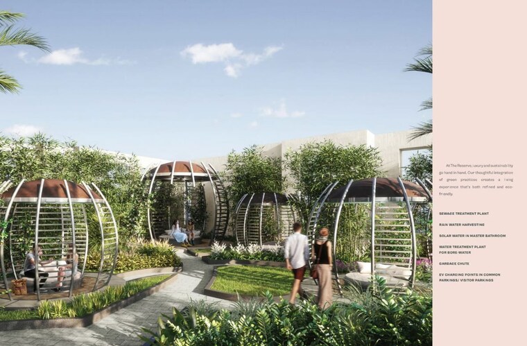 Garden, lohia-jain-the-reserve 3 Bedroom 1413 Sq.Ft. Apartment In Koregaon Park Annexe Pune 10028600