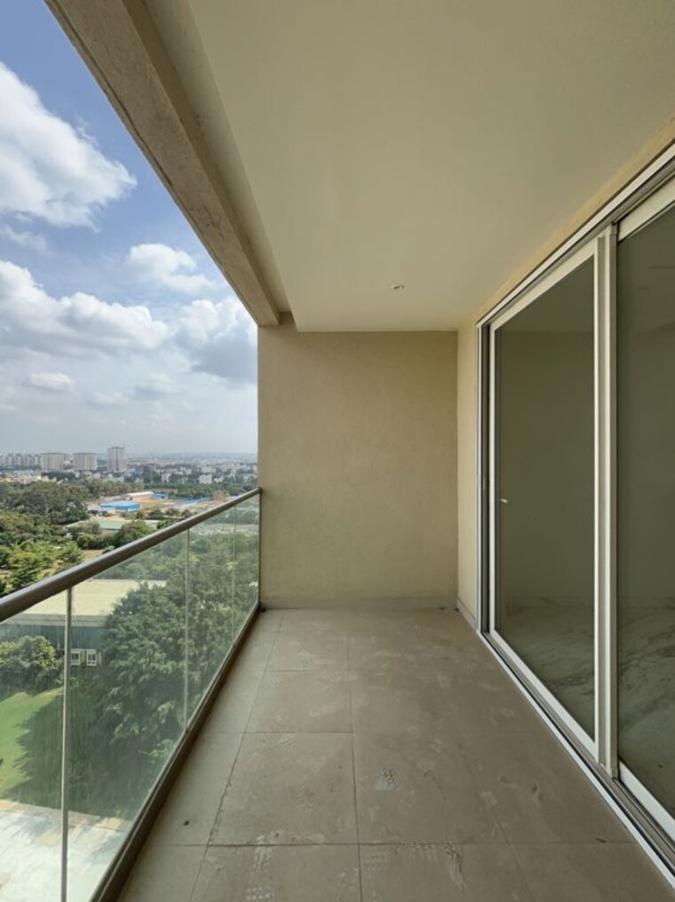 Balcony, bhartiya-city-leela-residences 4 Bedroom 4113 Sq.Ft. Apartment In Thanisandra Main Road Bangalore 10028638