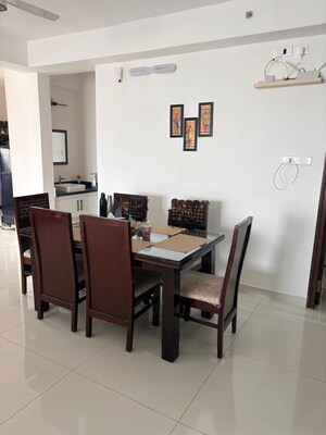 Dining area in 3 BHK Apartment at My Home Tarkshya, Kokapet – for Rent