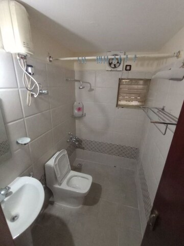 Bathroom in 3 BHK Apartment at Golden Orchid Ashok Nagar, Ashok Nagar – for Rent