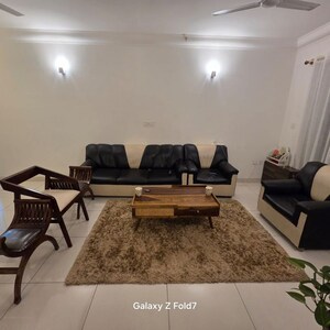 Living Room in 2 BHK Apartment at Purva Palm Beach, Kyalasanahalli – for Rent