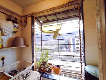 Balcony in 2 BHK Apartment at Raj Legacy I, Vikhroli West – for Rent