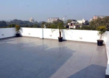 Terrace in 2.5 BHK Builder Floor at Green Park Extension – for Rent