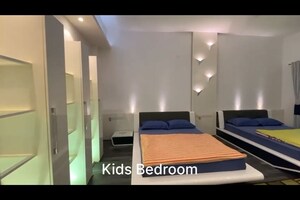 Bedroom in 5 BHK Villa at Hollywood Town, International Airport Road – for Rent