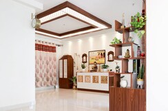 3.5 BHK + Servant Room Apartment For Rent in Prestige Lakeside Habitat