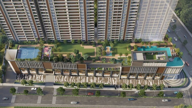 Exterior View, godrej-skyline 3 Bedroom 1550 Sq.Ft. Apartment In Koregaon Park Pune 10028724