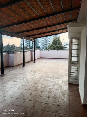 Balcony in 3 BHK Apartment at K K White Castle, Kadugodi – for Rent