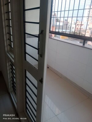 Balcony in 3 BHK Apartment at K K White Castle, Kadugodi – for Rent