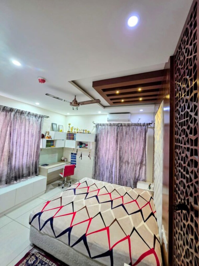 Bedroom, prestige-lakeside-habitat 3 Bedroom 1655 Sq.Ft. Apartment In Varthur Bangalore 10028769