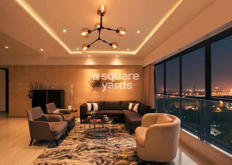 Living Room, chandak-34-park-estate 1 Bedroom 452 Sq.Ft. Apartment In Goregaon West Mumbai 10028788