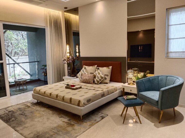 Bedroom, godrej-skyline 4 Bedroom 2400 Sq.Ft. Apartment In Koregaon Park Pune 10028772