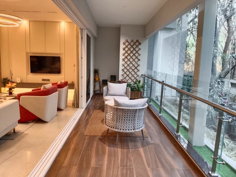 Balcony, godrej-skyline 4 Bedroom 2400 Sq.Ft. Apartment In Koregaon Park Pune 10028772