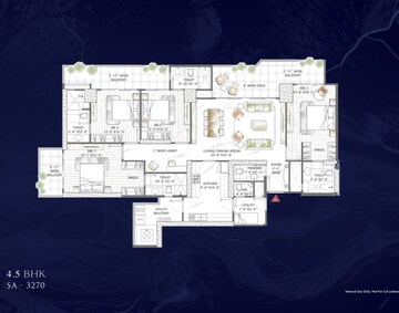 Master Plan in 3.5 BHK Apartment at Smart World Sky Arc, Dhani – for Sale