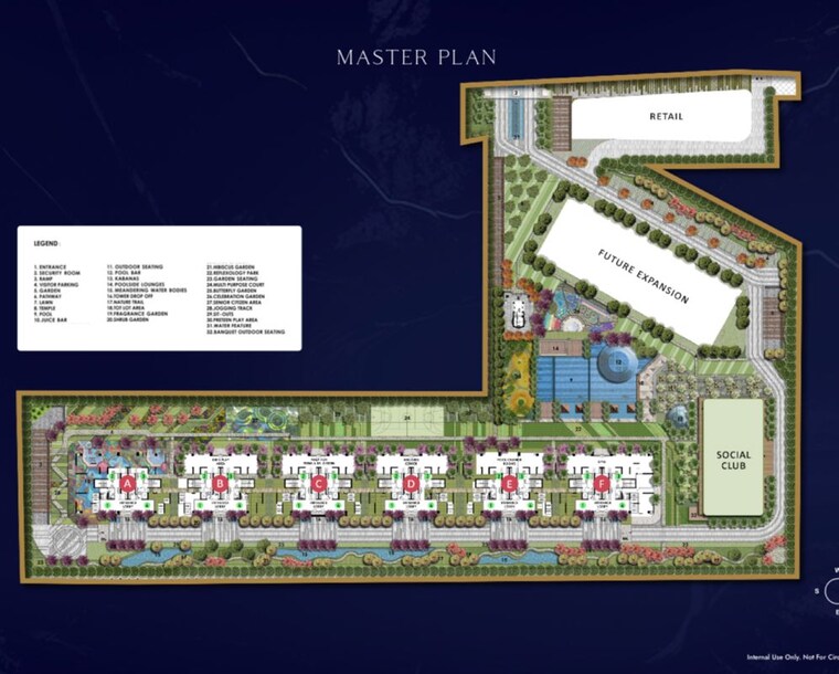 Master Plan, smart-world-sky-arc 3.5 Bedroom 2690 Sq.Ft. Apartment In Dhani Gurgaon 10028850