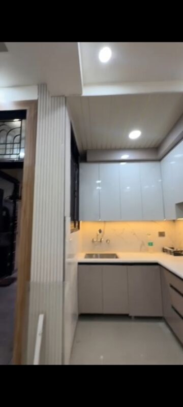 Kitchen in 3 BHK Builder Floor at Shakti Khand – for Sale