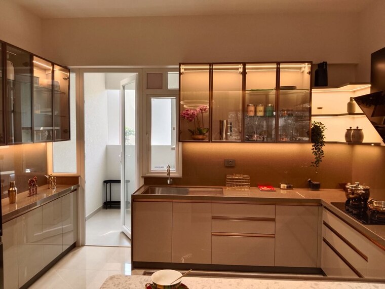 Kitchen, godrej-skyline 4 Bedroom 1810 Sq.Ft. Apartment In Koregaon Park Pune 10028819