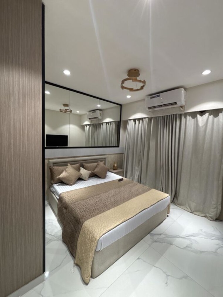 Bedroom, runwal-nirvana 2 Bedroom 890 Sq.Ft. Apartment In Parel Mumbai 10028834