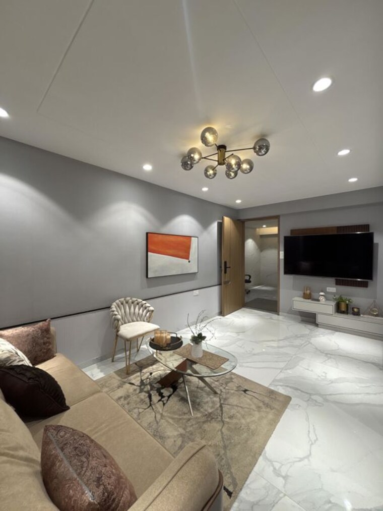 Living Room, runwal-nirvana 2 Bedroom 890 Sq.Ft. Apartment In Parel Mumbai 10028834