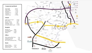 3 BHK Apartment – Map Location View at Ireo The Corridors, Sector 67a - for Sale