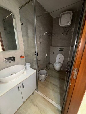Bathroom in 1 BHK Apartment at Saket – for Rent