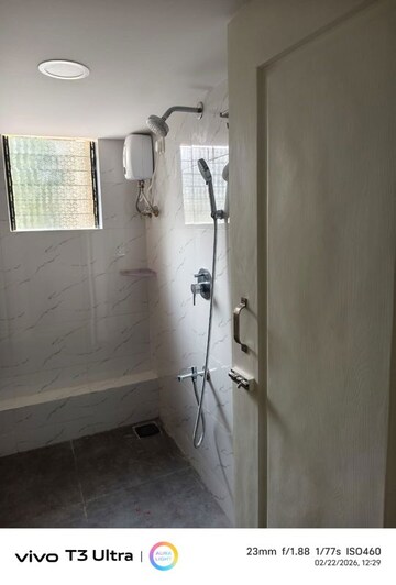 Bathroom in 2 BHK Apartment at Karachi Citizens CHS, Juhu – for Rent