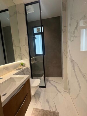 Bathroom in 4 BHK Apartment at Signature Global Sarvam, Sector 37d – for Sale