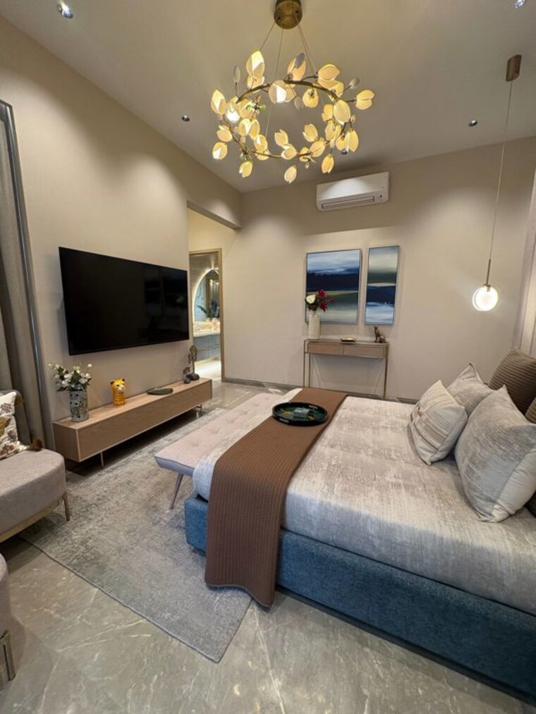 Living Room, signature-global-sarvam 4 Bedroom 2495 Sq.Ft. Apartment In Sector 37d Gurgaon 10028886