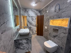Bathroom in 4 BHK Builder Floor at Uppal Southend, Sector 49 – for Sale