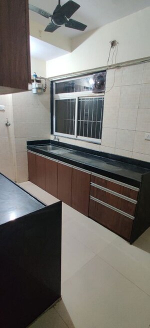 Kitchen in 3 BHK Apartment at Bandra East – for Rent