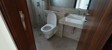 Bathroom in 3 BHK Apartment at LnT Elixir Reserve, Powai – for Rent