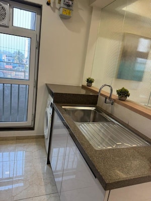 Balcony in 3 BHK Apartment at LnT Elixir Reserve, Powai – for Rent