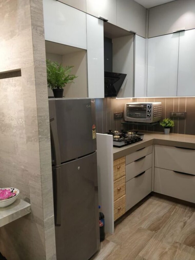 Kitchen, rohan-lifescapes-ambar 2 Bedroom 700 Sq.Ft. Apartment In Lower Parel Mumbai 10029119