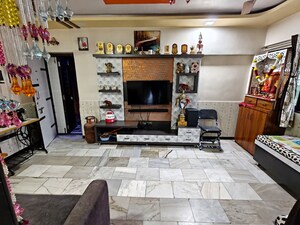 Living Room in 2 BHK Apartment at Lotus Tower CHS, Kalyan West – for Sale