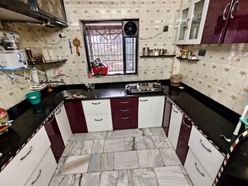 Kitchen in 2 BHK Apartment at Lotus Tower CHS, Kalyan West – for Sale