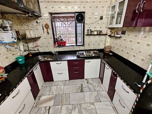 Kitchen in 2 BHK Apartment at Lotus Tower CHS, Kalyan West – for Sale