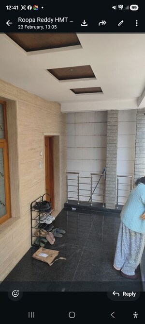 Living Room in 3 BHK Builder Floor at Rt Nagar – for Rent