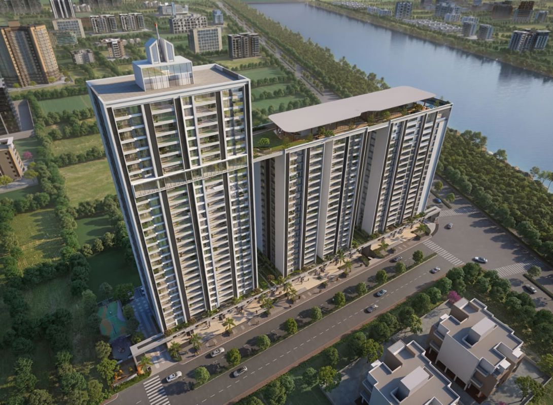 3 BHK + Servant Room Apartment For Sale in Mantra Mayfair Residences