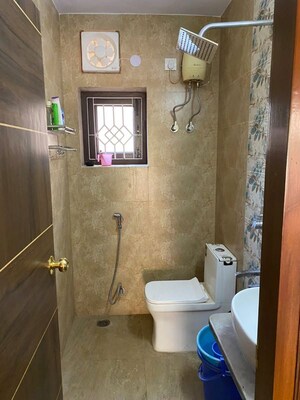 Bathroom in 2 BHK Builder Floor at Kalkaji – for Rent