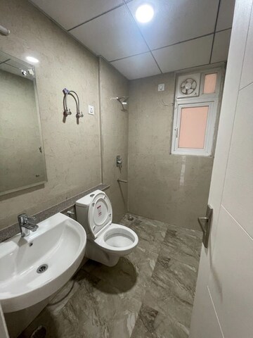 Bathroom in 3 BHK Apartment at Eldeco Live By The Greens, Sector 150 – for Rent