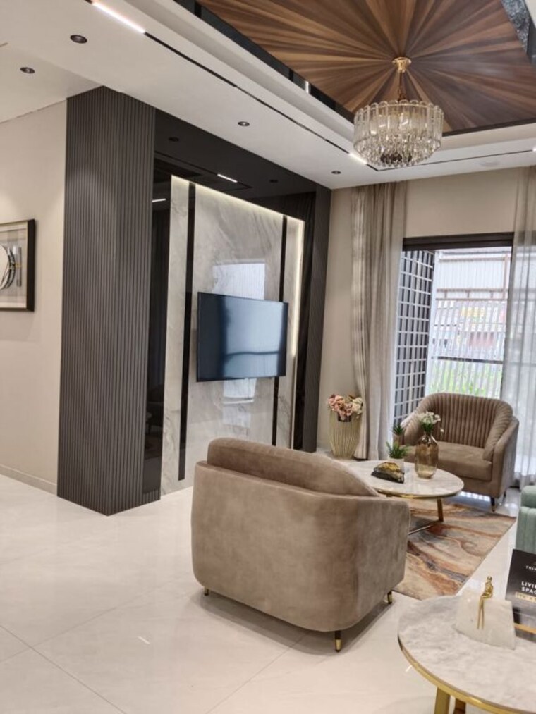 Living Room, shubh-tristar 4 Bedroom 1707 Sq.Ft. Apartment In Koregaon Park Annexe Pune 10029240