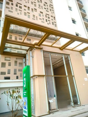 Staircase in 2 BHK Apartment at Eldeco Live By The Greens, Sector 150 – for Rent