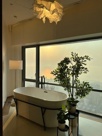 Kitchen in 4 BHK Apartment at Lodha The World Towers World One Tier 2, Worli – for Rent