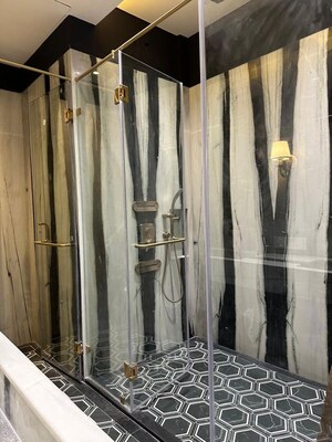 Staircase in 4 BHK Apartment at Lodha The World Towers World One Tier 2, Worli – for Rent