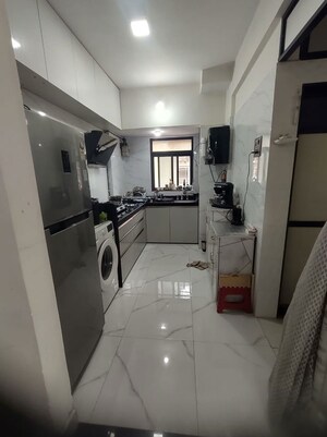 Kitchen in 1 BHK Apartment at JP Airoli Tower, Airoli Sector 19 – for Rent
